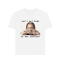 White Printed T-shirt Front